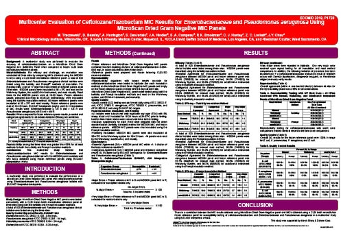 Multicenter Evaluation of Ceftolozane/Tazobactam MIC Results for Enterobacteriaceae and Pseudomonas aeruginosa Using MicroScan Dried Gram Negative MIC Panels