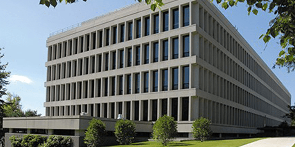 Basset Health System front view of the building