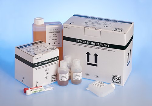 PK7400 TP HA reagent for use on the Beckman Coulter PK7400 Automated Microplate System blood group test instrument