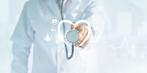 Physician stethoscope