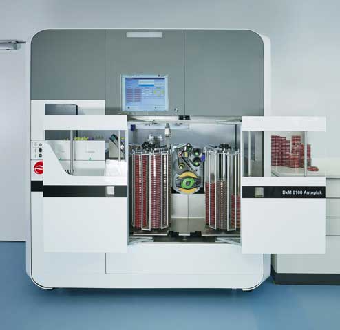 DxM Autoplak automated inoculation system