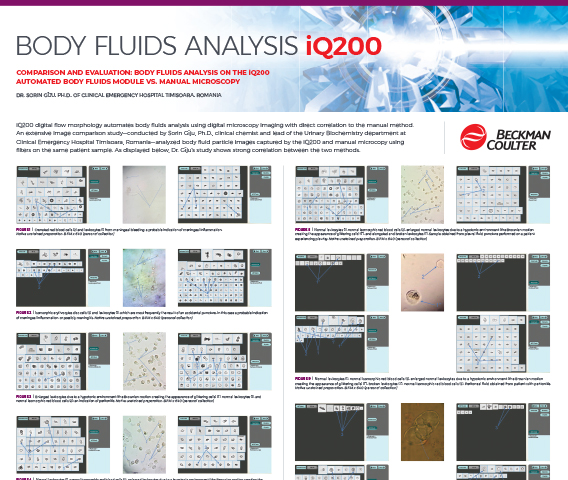 Body Fluids Analysis Poster